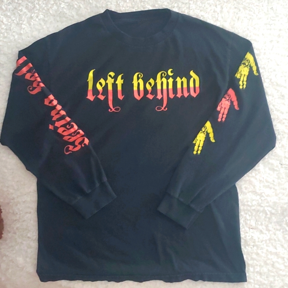 Left Behind Rock Longsleeve T-shirt sz Large